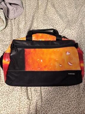 Orange Rareform Travel Briefcase Messenger Bag
